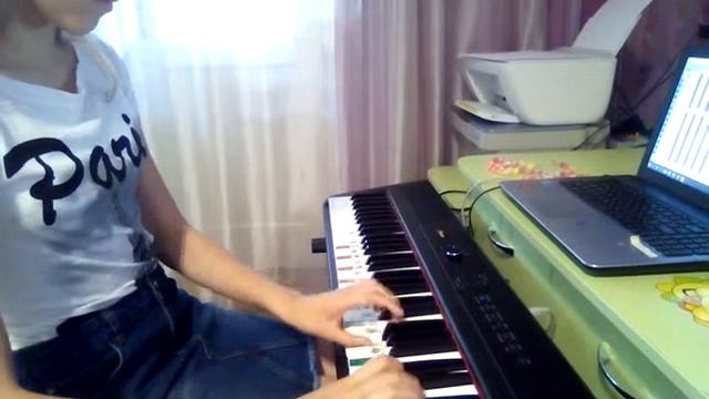 Таисия, 12 лет, "Хроматическая гамма" двумя руками смотреть онлайн