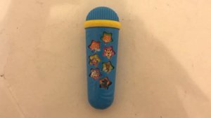 Микрофон караоке с мультяшками код 000-0084212