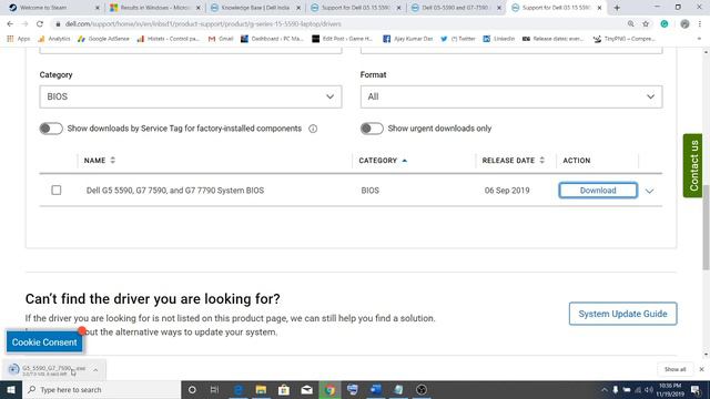 Dell G5-5590 and G7-7590 / 7790: The Fan Failed to Respond Correctly. Fan malfunction смотреть онлайн