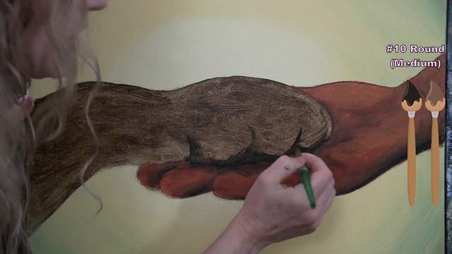 Learn How to Paint BEST FRIENDS with Acrylic - Paint and Sip - Fun and Easy Step by Step Tutorial смотреть онлайн