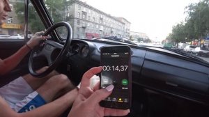 ГОНКИ против GVR / Разгон от 0 до 100 км/ч на Ваз 2106