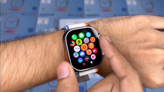 Ultra 2 Smartwatch | Hw69 Ultra 2 | Amoled | Hk9 Ultra 2 | 1:1 Ultra 2 | 120Hz | 1st Time on YouTub смотреть онлайн