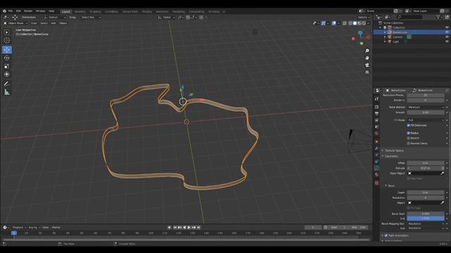 СОЗДАНИЕ 3D-ТРАССЫ ДЛЯ ДВИЖЕНИЯ АВТОМОБИЛЯ В BLENDER 3D