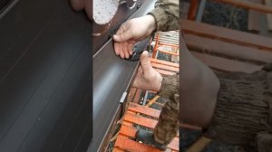 Монтаж водосточной системы docke