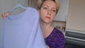 Джемпер из "норки" готов!Урррааа!!!