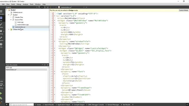 Qt QLabel | Functions, Properties | Qt C++ | Qt Creator | Qt Tutorial