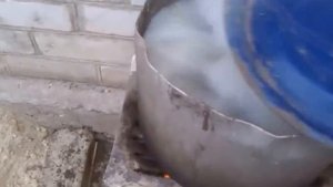 Печь ракета из кирпича за 10 минут