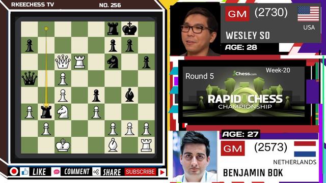 So Terrific! || 2022 Chess.com Rapid Chess Championship || Bok vs So || Round 5 || Week 20 || смотреть онлайн