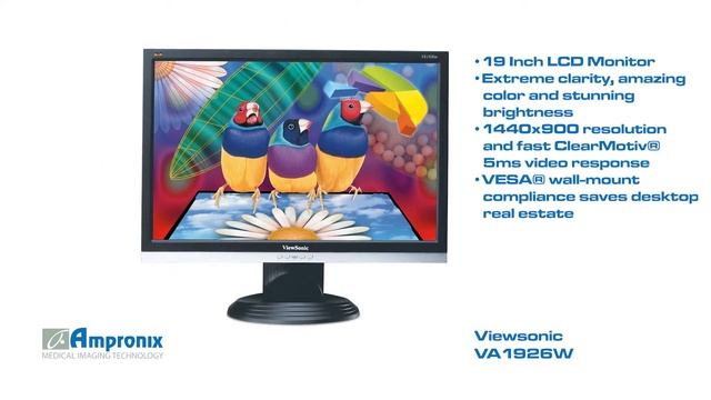 Viewsonic VA1926W Display Monitor Screen Sales | Service | Repair | Exchange | Replacement смотреть онлайн