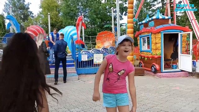 Детские Американские горки.Парк аттракционов ЧайЛэнд в Мытищах. смотреть онлайн