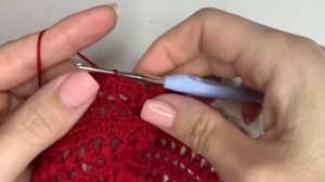 Салфетка крючком для начинающих