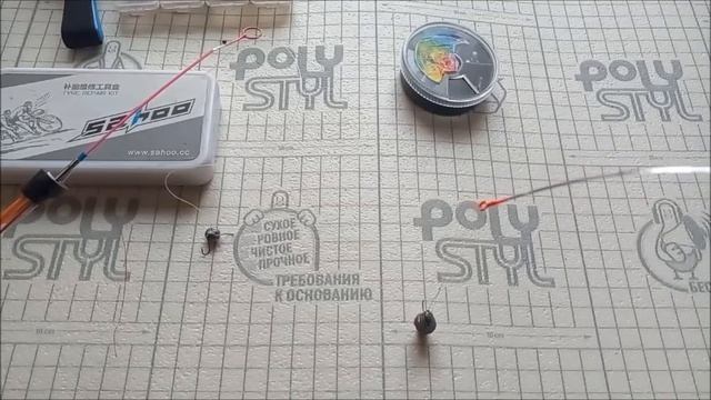 Монтаж снасти "балда" на мирную рыбу зимой. смотреть онлайн