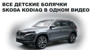 ВСЕ ДЕТСКИЕ БОЛЯЧКИ SKODA KODIAQ В ОДНОМ ВИДЕО