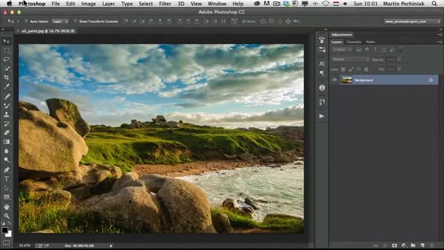 الدرس السابع من كورس photoshop cc смотреть онлайн
