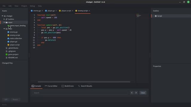 Game Development with Lua in Defold: Can Chat GPT Make a Game? | GameDev Tutorial