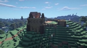 How to build an Awesome Wooden Castle for Minecraft 1.15 Survival