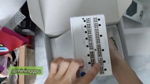 Распаковка и обзор модульного блока питания SAMA XP1000W 80 PLUS PLATINUM V3, Полностью белый. 110$