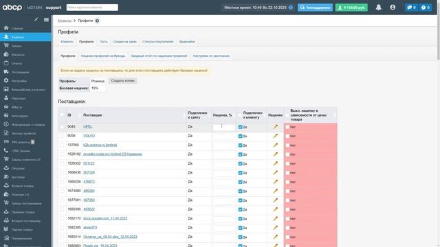ABCP обучение: Настройка ценообразования
