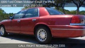 1999 Ford Crown Victoria LX 4dr Sedan for sale in Leander, T