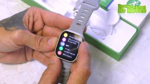 Копия Apple Watch Ultra. Умные часы DT NO.1 8 Ultra. Распаковка Посылки из Китая.