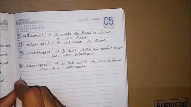 Methods used in Multithreading in Java смотреть онлайн