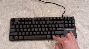 скорость и яркость подсветки DEXP Blazing Pro