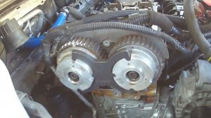 куга.  ошибка p0017. замена муфт. замена грм.