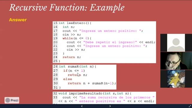 [INFO081] CLASE NOVIEMBRE 16 - RECURSIVIDAD - ERICK смотреть онлайн