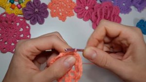 Ажурный квадратный мотив Мотивы крючком Crochet square motif
