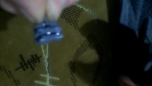 установка бегунка на молнию