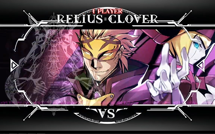 BlazBlue Centralfiction.Relius Clover vs Jin Kisaragi [レリウス＝クローバーVSジン＝キサラギ]