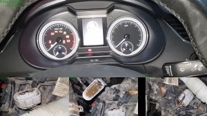 Шкода октавия заглохла на ходу. Скисший разъем.