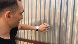 Испытываем на прочность кровельный поликарбонат / пластиковый забор, он же Прозрачный шифер.