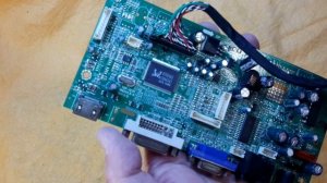 Ремонт монитора MDM19 схема сборки алгоритм поиска дефекта