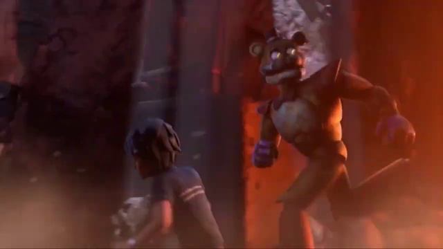 Мишка Фредди убегает с Грегори мем (ОРИГИНАЛ) смотреть онлайн