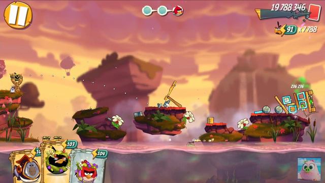 Daily Challenge/Ежедневное испытание 3-3-4! 05/07/2021 Angry Birds 2. смотреть онлайн