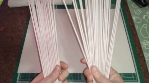 Урок плетения из бумажной лозы №1. Как выбрать бумагу и правильно нарезать