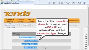 Tenda настройка DHCP