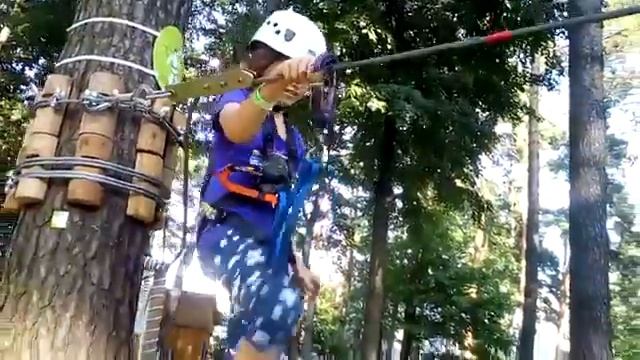 Соня Благих в Norway Park. Детский городок "Сказочный", Красногорск Cable Jungle смотреть онлайн