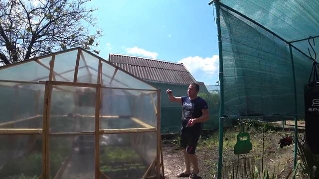 Затянули огород затеняющей сеткой... Наша дача сегодня смотреть онлайн
