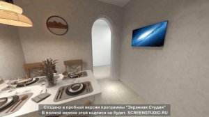 Дизайн-проект кухни 10,6 кв.м