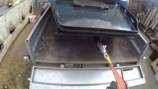 Лодка плоскодонка 400×120×50 из Пнд под аэроустановку смотреть онлайн