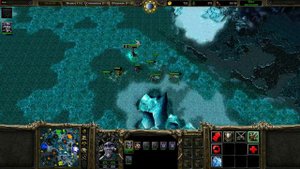 Warcraft III 3 на 3 нежитью