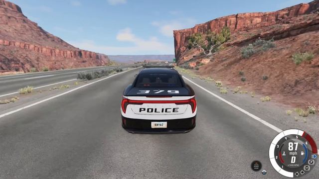 BeamNG.drive #9 terrorist attack on the road смотреть онлайн