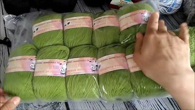 Запасы пряжи. Разбираю коробки. Часть 3.