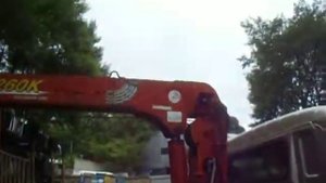Проверка крановой установки UNIC 260