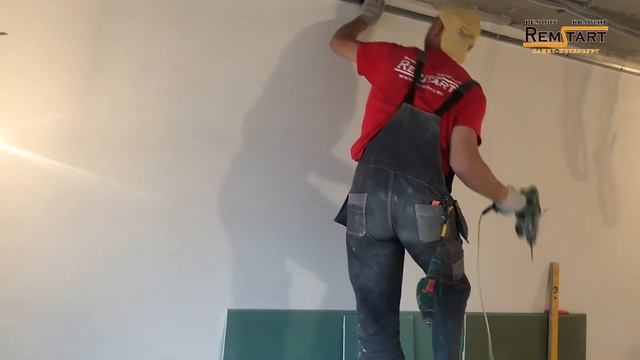 Ремонт квартир - монтаж гипрочных потолков смотреть онлайн