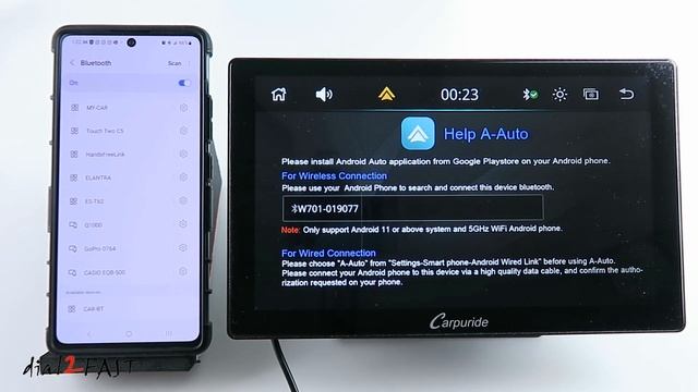CARPURIDE 9" Display Wireless Car Stereo | Android Auto | Apply Carplay | W901 смотреть онлайн