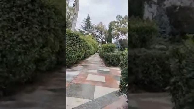 Санаторий Южное взморье,Адлер,Сочи , конец октября. Обзорная экскурсия. смотреть онлайн
