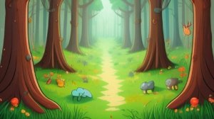 Сказка на ночь "Буквенные Волшебства: Веселые Приключения в Азбучном Лесу"